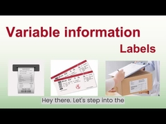 L'applicazione di materiali di etichetta sensibili al calore.