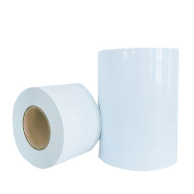 Materiali per etichette in rotoli di rivestimento in PET di opale