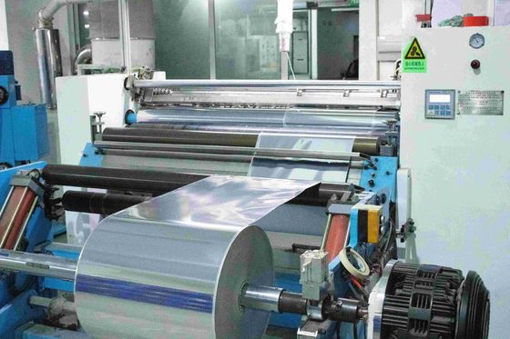 Materiali per etichette adesive a rotoli Film lunghezza 1000m Argento leggero BOPP