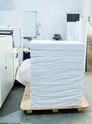 Adesivo BOPP trasparente Jumbo Roll a prova chimica a doppio lato