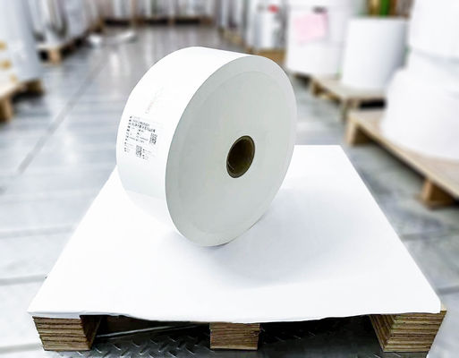 Adesivo acrilico Colla trasparente BOPP Materiali di etichetta in rotoli Omologazione SGS
