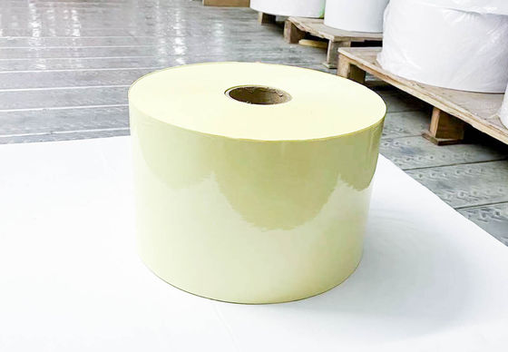 Adesivo autoadesivo adesivo carta roll 50 trasparente adesivo acrilico PET 140 giallo
