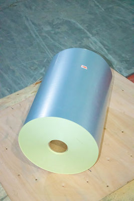 Matte Silver PET Self Adhesive Sticker Paper Roll 50u Spessore superficiale Colla ad olio