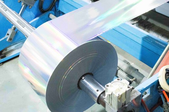 Colla acrilica autoadesiva carta per etichette di pellicola olografica lunghezza 1000m