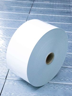Etichetta di rotolo di carta rivestita di vetro impermeabile Adesivo a caldo