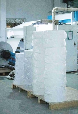 Tipo di colla di fusione a caldo Etichetta in rotoli di carta rivestita Spessore superficiale 250 u