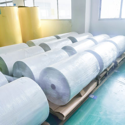 Etichetta in rotolo di carta rivestita con colla mobile 80 u Spessore superficiale Adesivo