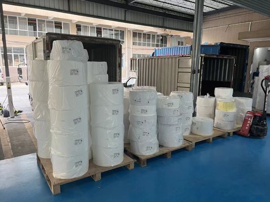 Rolla di carta da stampa Jumbo adesiva ad olio