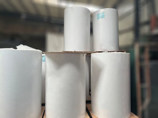 Carta da stampa Jumbo Termica Bianca Rollo 90g Spessore della carta Resistente agli graffi