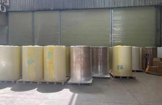 Carta da stampa Jumbo Termica Bianca Rollo 90g Spessore della carta Resistente agli graffi