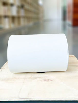 Anti-graffi, rotelle di etichette termiche trasparenti, carta da etichetta lucida resistente all' usura