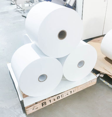Colla adesiva termica Jumbo per carta da stampa adesiva ad olio