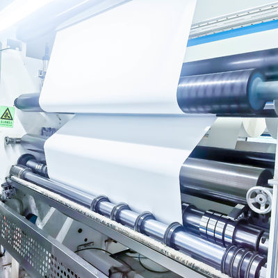 SGS Certified Jumbo White Paper Roll, Stampatore Roll Paper Spessore superficiale 100 u