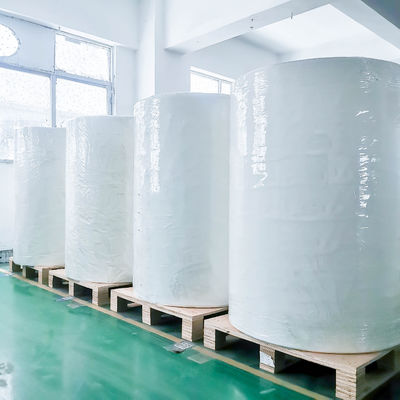 SGS Certified Jumbo White Paper Roll, Stampatore Roll Paper Spessore superficiale 100 u