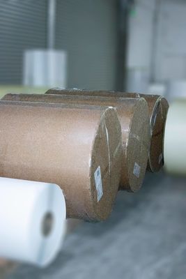 Colla di etichetta termica a fusione calda, cartone Kraft Jumbo Roll 80 u Spessore della superficie
