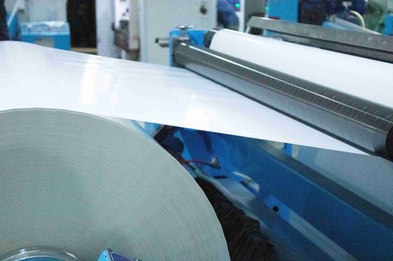 Colla di gomma per pneumatici Jumbo Roll di carta da stampa giallo Certificato SGS