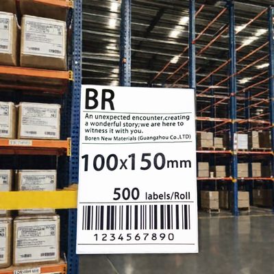 Carta espressa per la logistica industriale di dimensioni 100x150 Carta logistica per le etichette degli imballaggi