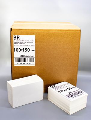Carta espressa per la logistica industriale di dimensioni 100x150 Carta logistica per le etichette degli imballaggi