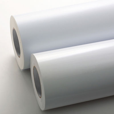 Materiale di etichetta carta bianca di vetro 80 g carta rivestita con adesivo acrilico permanente