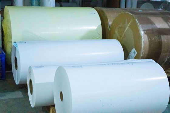 Materiale di etichetta della tipografia 80 g carta rivestita con adesivo permanente e viscosità
