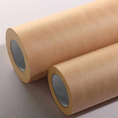 Buon prezzo Nessuna stampa Autoadesivo Kraft Paper Roll Acqua Attivato Adesivo Abrasivo Resistente 80g in linea