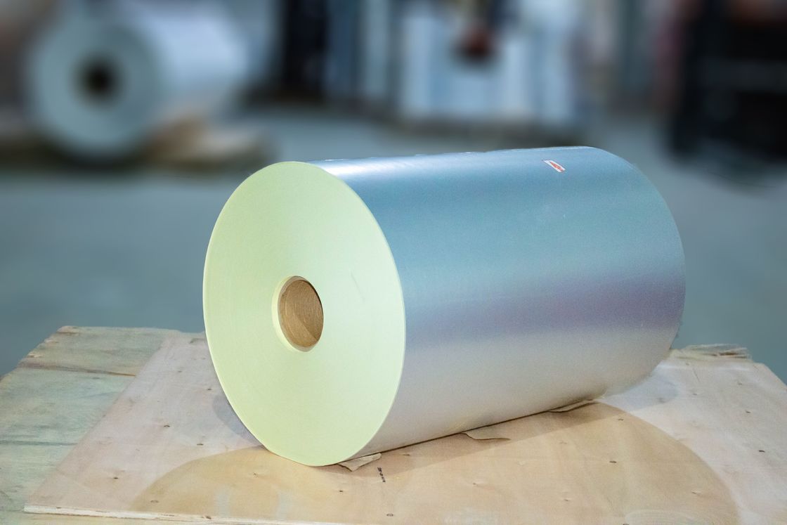 Materiali per etichette autoadesive in PET argento opaco Colla acquea Tipo