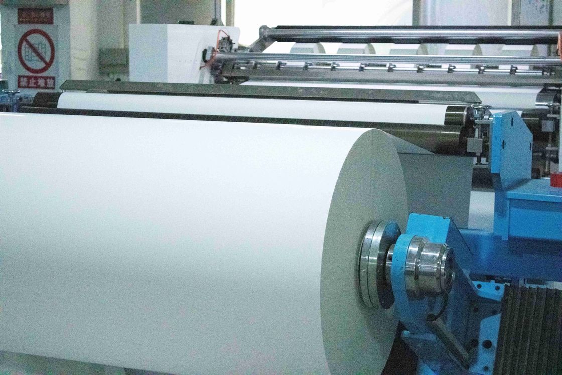 Tipo di colla di fusione a caldo Etichetta in rotoli di carta rivestita Spessore superficiale 250 u