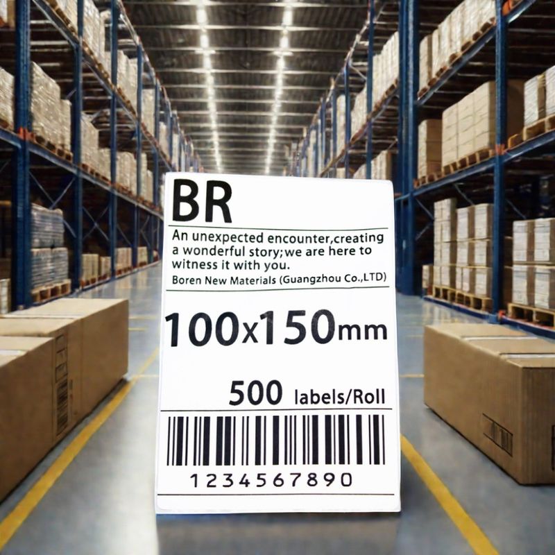100x150 Dimensioni Carta di logistica ed espresso 50*37*24mm Larghezza della scatola per etichette di imballaggio
