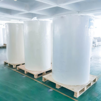 Buon prezzo Carta rivestita di adesivo giallo resistente alle sostanze chimiche anti graffi Self Stick in linea