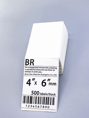 Buon prezzo Applicazione facile 4x6 adesivo termico per etichette in linea